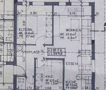 3 Zimmer, 60 m², 1. Stock - Photo 3
