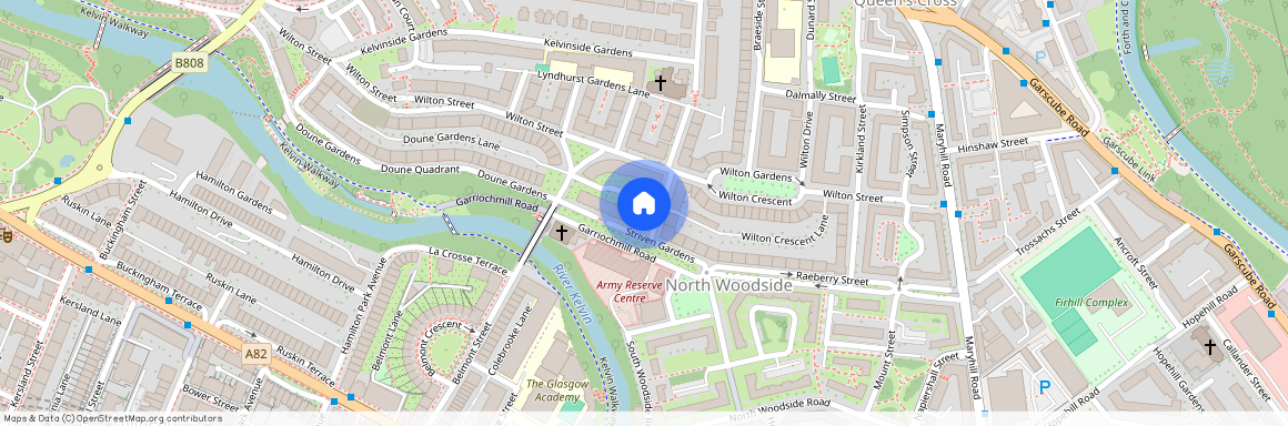 2/1, 3 Yarrow Gardens, G20 6DX, Glasgow