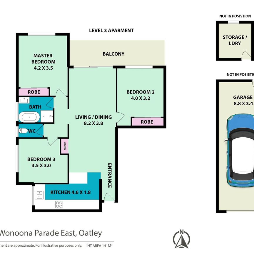 North-Facing Top-Floor 3 Bedrooms Retreat with Light, Space & Style - Photo 1