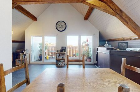 Superb 3.5p apartment in Cousset / renovated farm - Foto 2