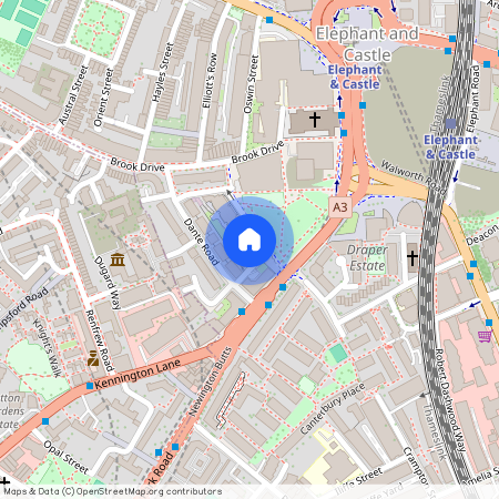 Churchyard Row, Elephant and Castle, London, SE11