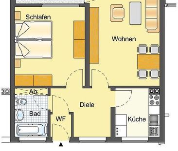 Gemütliche Erdgeschoßwohnung mit Tageslichtbad und Sonnenbalkon! - Foto 1
