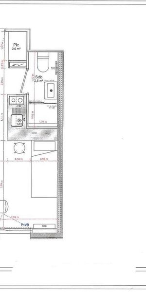 location Appartement T1 DE 19m² À BORDEAUX - Photo 2