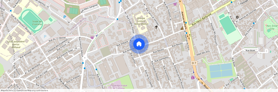 Rue Ambroise Croizat, Francja, Villejuif