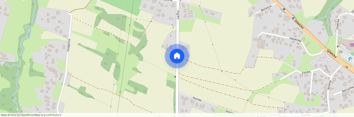 ul. Łączna, Mikołów, mikołowski, śląskie