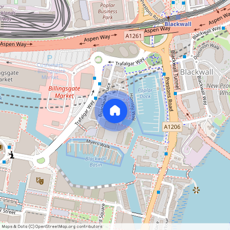 Boardwalk Place, Canary Wharf, London, E14
