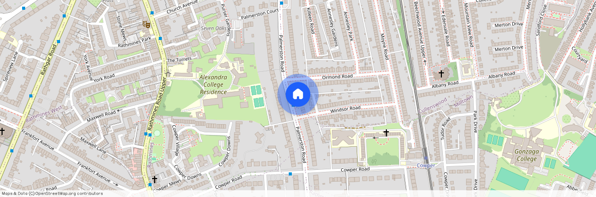 Flat 4 - Single, 61 Palmerston Road, Rathmines, Dublin 6, County Dublin