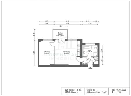 *Erstbezug* Wo die Direktion zu Hause war | Hochwertig ausgestattete 2-Zimmer-Wohnung mit Fahrstuhl - Photo 4