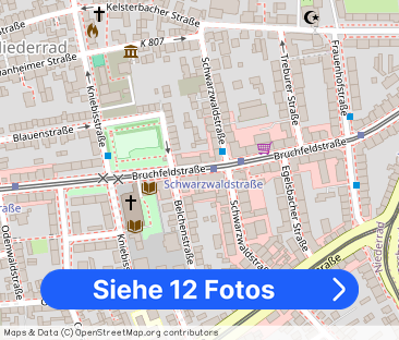 Renovierte 3-Zi.-Wohnung in Frankfurt-Niederrad– modern, hell, mit ... - Foto 1