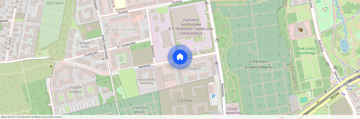 ul. Nakielska, Ulrychów, Wola, Warszawa, mazowieckie