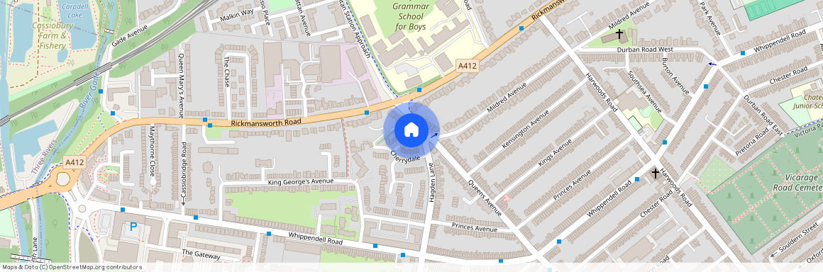 Hagden Lane 195, WD18 7SN, Hertfordshire