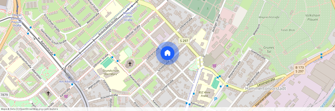 Schillerstrasse, 08525 Sachsen - Plauen