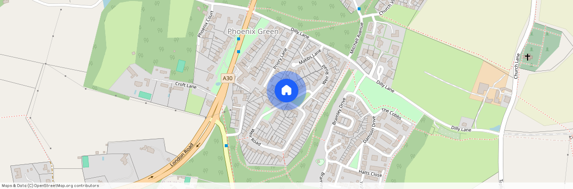 Weir Road, Hartley Wintney, Hook