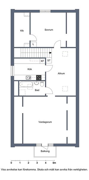 Motalagatan 13 A, Mjölby – 3 r.o.k - Foto 1