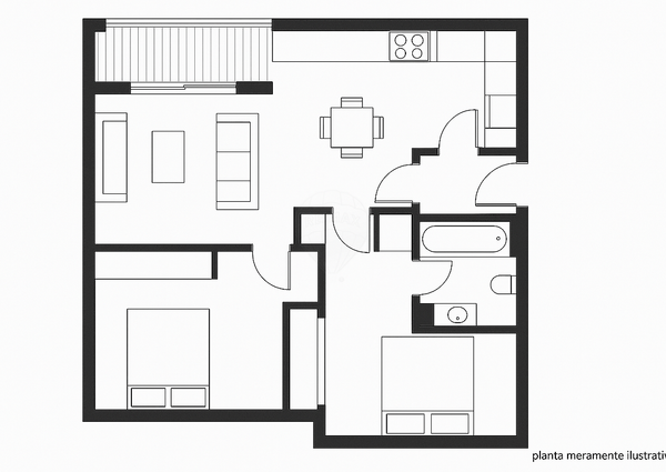 Apartamento T2 em Viana do Castelo
