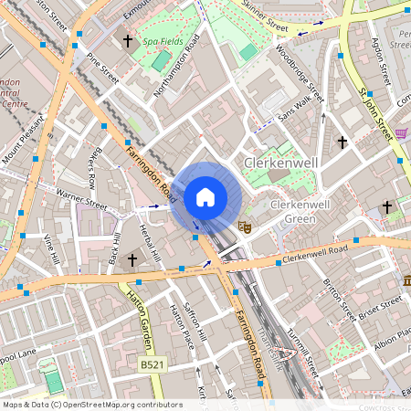 Farringdon Lane, London EC1R