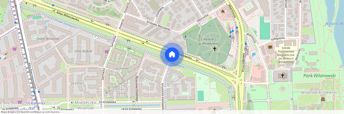 Warszawa, Wilanów, Warszawa, Wilanów, Krzysztofa, Kieślowskiego