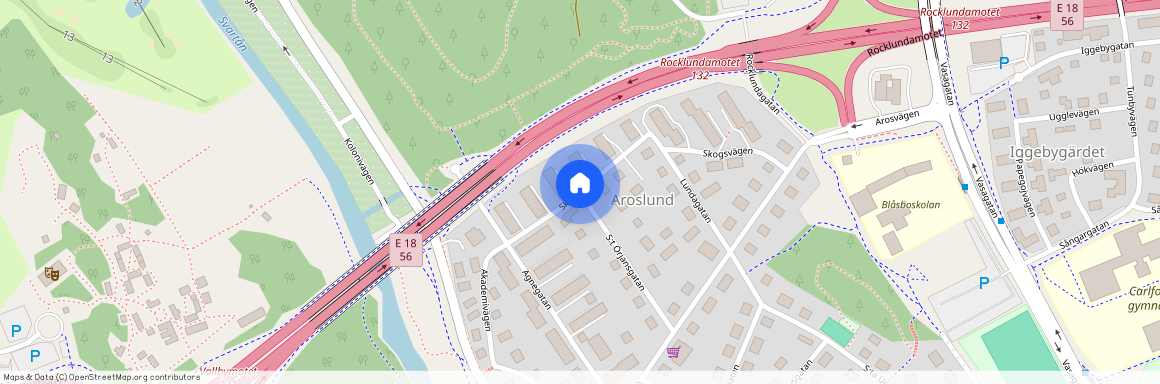 Skogsvägen, Västerås