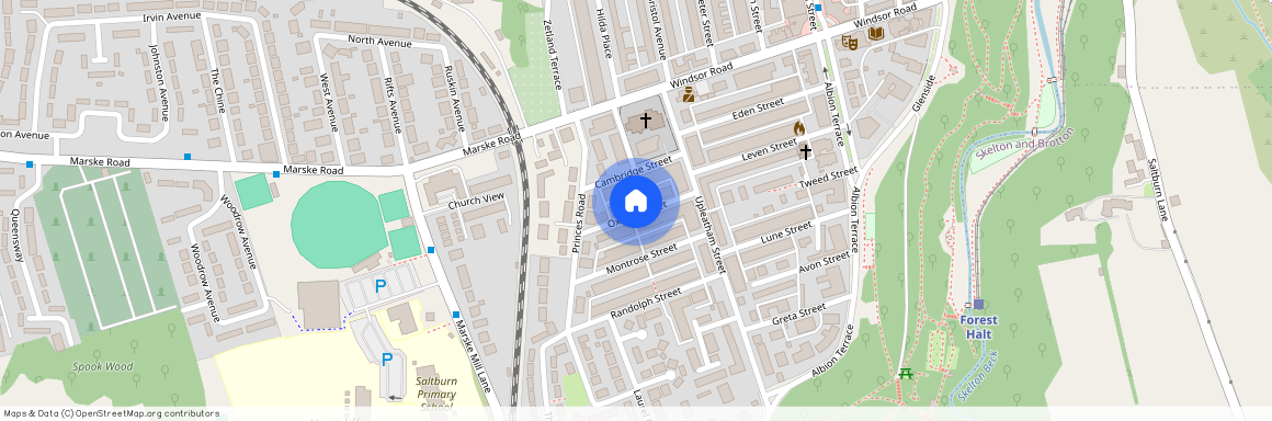 Oxford Street, Saltburn-By-The-Sea, Cleveland, TS12