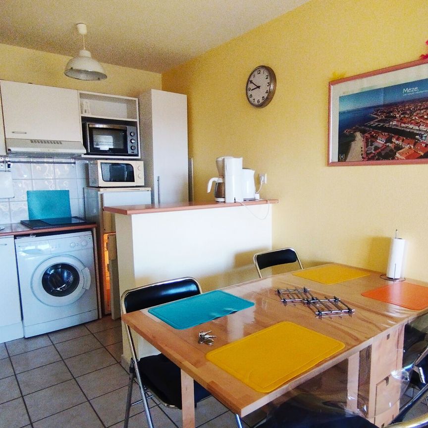 Location appartement 2 pièces, 34.93m², Mèze - Photo 1