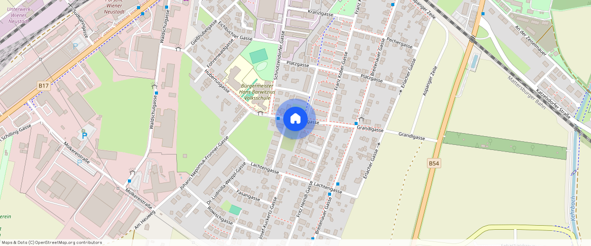 2700 Wiener Neustadt, Hubertusgasse 54-56