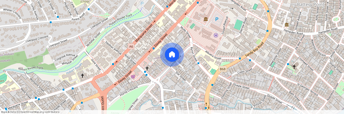 1 / 17 Fitzroy Place, Sandy Bay TAS 7005