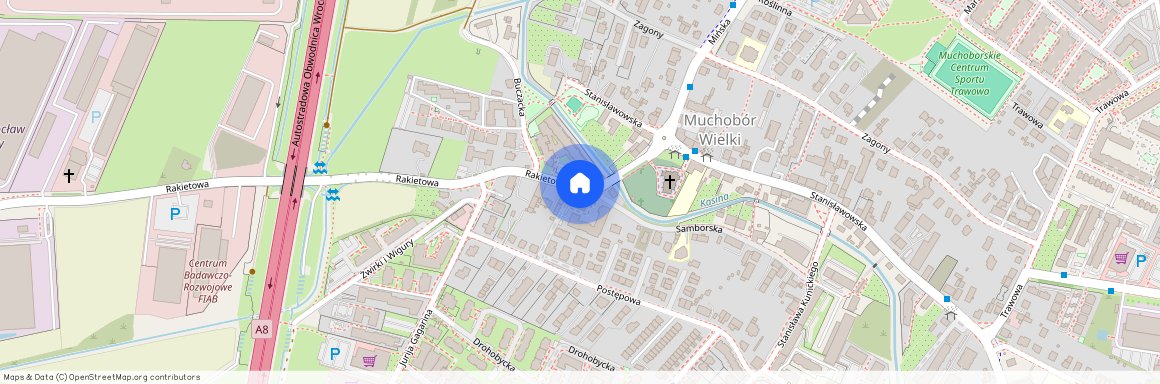 Muchobór Wielki, Fabryczna, Wrocław, dolnośląskie