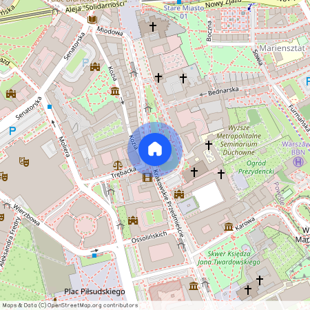 Warszawa, Śródmieście, Krakowskie, Przedmieście