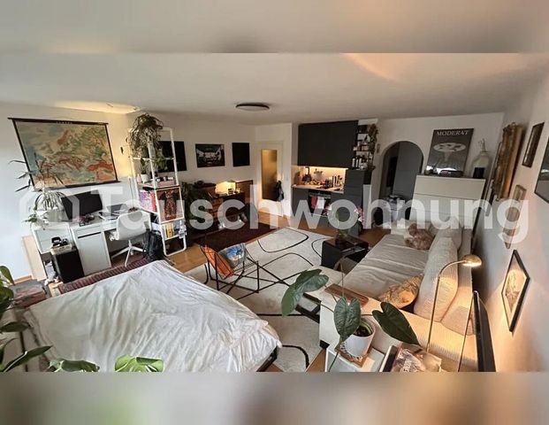 TAUSCHWOHNUNG Zentrale 1,5 Zimmer Wohnung mit großem Balkon - Photo 1