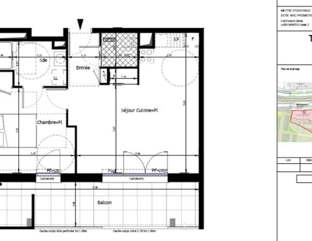 location Appartement T2 DE 46.99m² À ANGERS - Photo 1