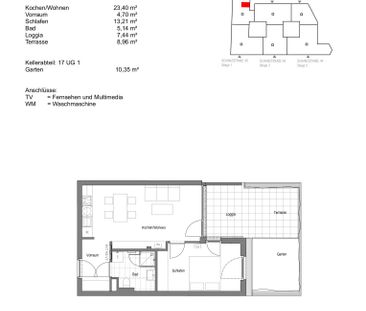2 Zimmer, Terrasse & Garten - Gemütlicher Wohnkomfort an der Schmelz - Photo 2