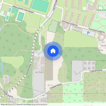 ul. Kaczeńcowa, Złotno, Polesie, Łódź, łódzkie