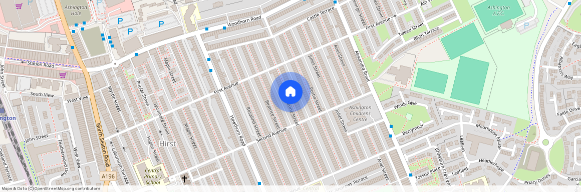 Katherine Street, Ashington, Ashington, Northumberland, NE63 9DN