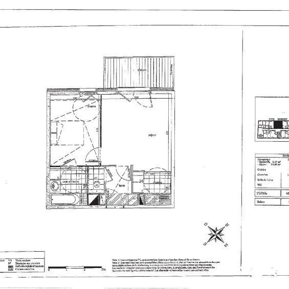Location Appartement 2 pièces 41m² ST HERBLAIN 44800 - Photo 2