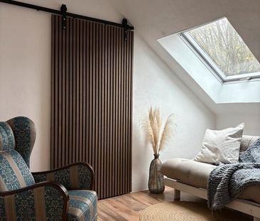 Helle Dachgeschosswohnung 3ZKB vollmöbiliert 70qm - Photo 1