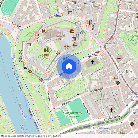 ul. Bernardyńska, Stare Miasto, Stare Miasto, Kraków, małopolskie