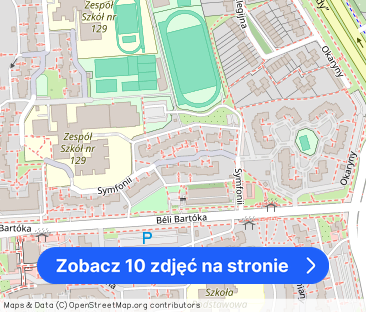 Trzypokojowe mieszkanie z oddzielną kuchnią przy metrze Ursynów bezp. - Zdjęcie 1