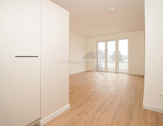 ++ Erstbezug nach Neubau ++ Lichtdurchflutete, energieeffiziente 2-Raum-Whg. mit Südbalkon & EBK - Foto 1