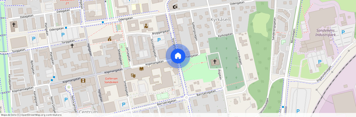 Köpmangatan, Sandviken