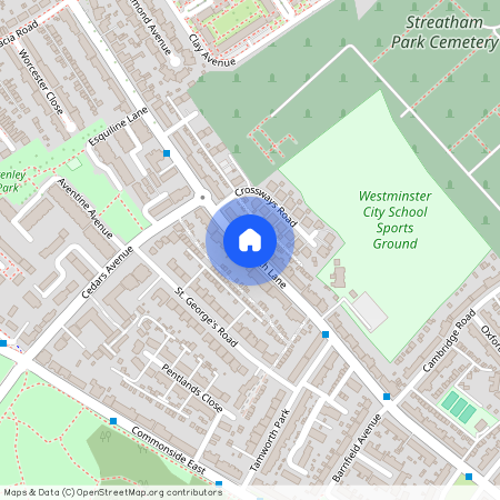 Tamworth Lane, Mitcham