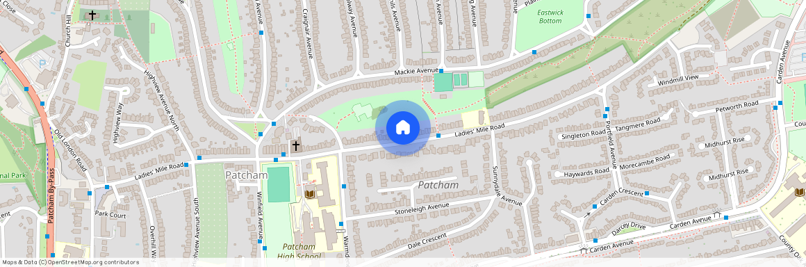 Ladies Mile Road, Brighton, BN1