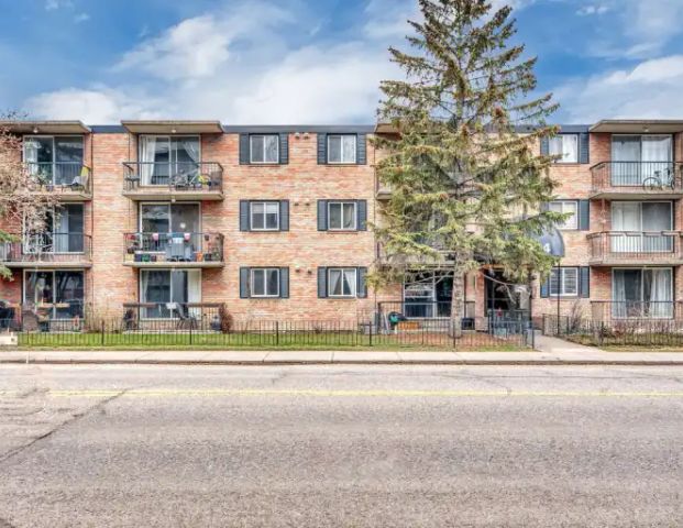2 Bed 1 Bath South Facing Condo with Covered Parking | 101 - 934 2 Avenue Northwest, Calgary - Photo 1