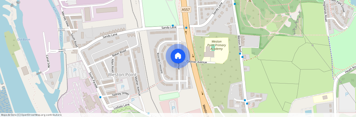 Castner Avenue, Weston Point, WA7