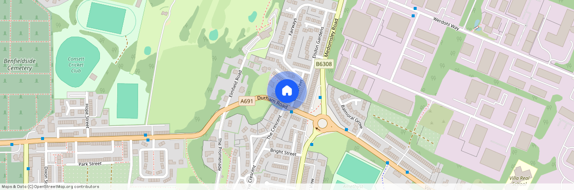 Cyril Street, Consett, County Durham, DH8