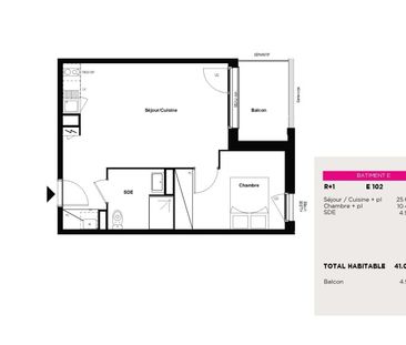 Location Appartement 2 pièces 41m² EAUNES 31600 - Photo 2