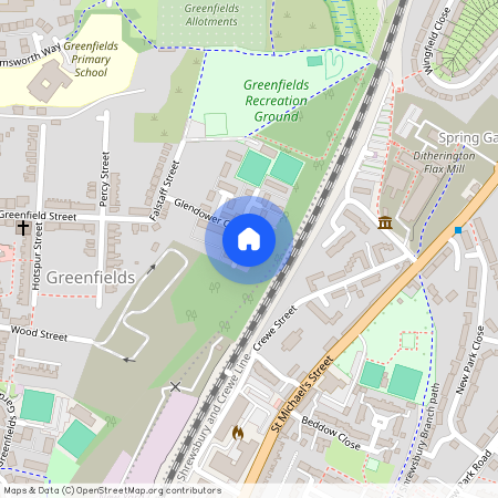 Glendower Court, Falstaff Street, Shrewsbury, Shropshire, SY1