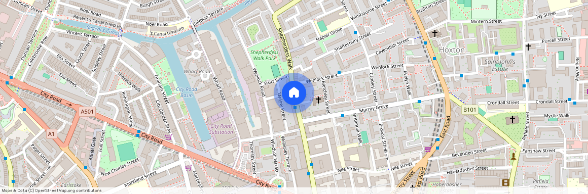 Shepherdess Walk, Islington, N1