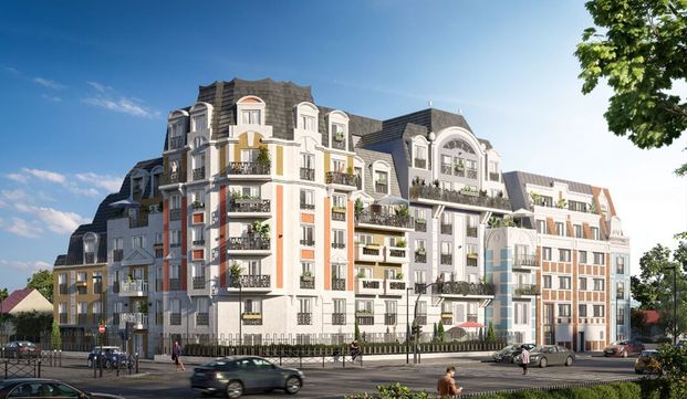 Location appartement 2 pièces, 46.69m², Le Blanc-Mesnil - Photo 1