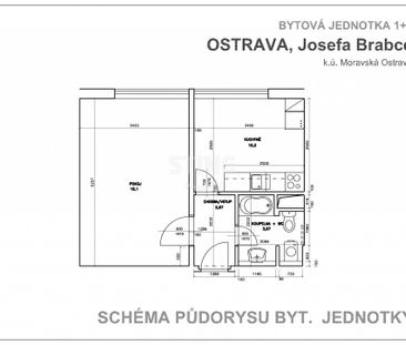 Byt 1+1 k pronájmu, Ostrava / Moravská Ostrava, ulice Josefa Brabce - Фото 4