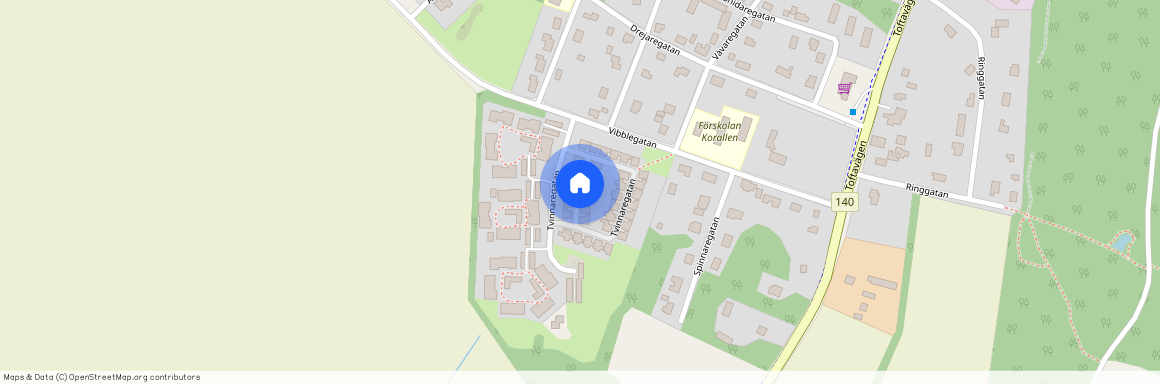 Gotland Vibble Tvinnaregatan, Visby